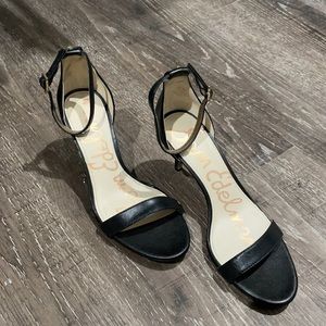 Sam Edelman black leather shoes